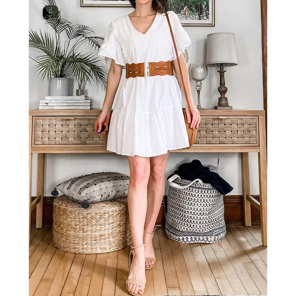 Women\'s Elastic Vintage Stretchy Retro Wide Waist Cinch Belt main image 15